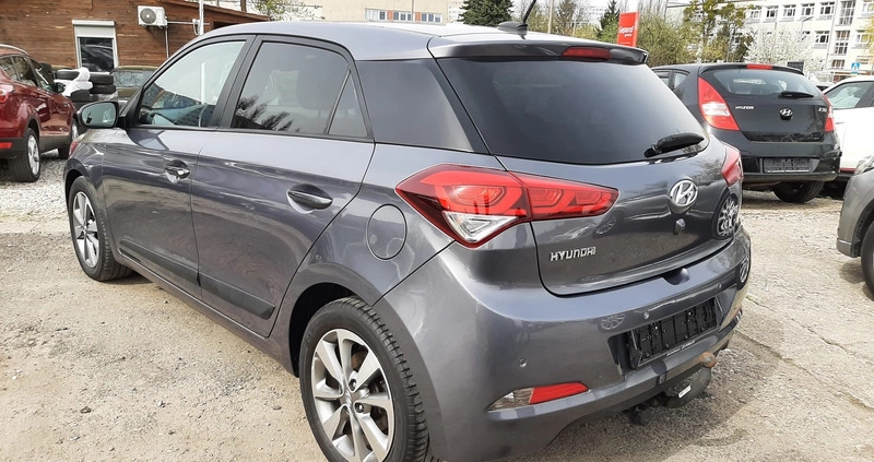 Hyundai i20 cena 34900 przebieg: 189029, rok produkcji 2015 z Olsztyn małe 466